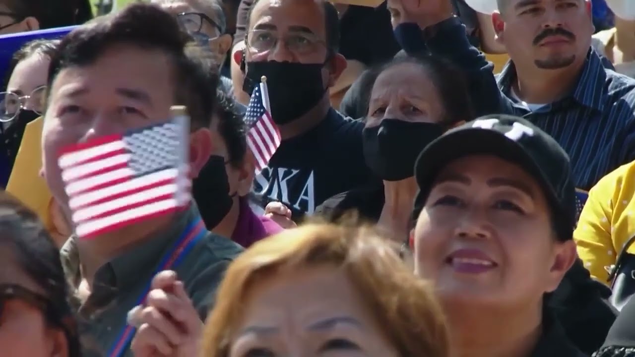 Judge Kenneth Lee’s emotional speech at special Naturalization Ceremony at Dodger Stadium