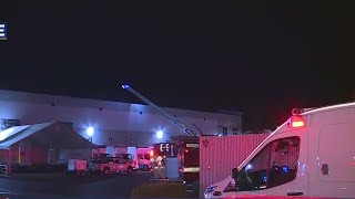 Fire At Party Supplies Warehouse Prompts Large Response