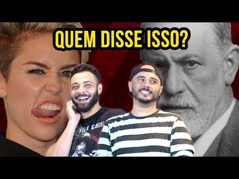 SIGMUND FREUD ou MILEY CYRUS? | TAPA NA CARA com DANIEL LOPES