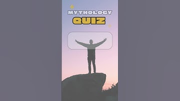 Greek Mythology Quiz!