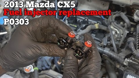 Mazda CX5 fuel injector replacement pt2 update
