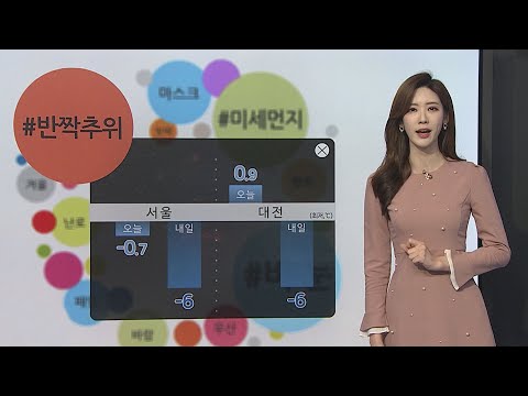 [날씨트리] 출근길 반짝 한겨울 추위…수도권 공기질 탁해 / 연합뉴스TV (YonhapnewsTV)