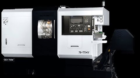 GENTURN 78TTMY Dual Turret 32 Station Turn/Mill Center