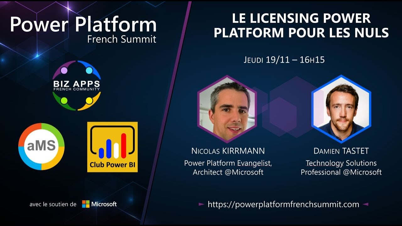Le licensing Power Platform pour les nuls - YouTube