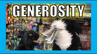 Generosity George The Self Esteem Cat