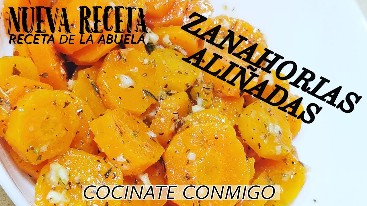 Como hacer ZANAHORIAS ALIÑADAS en thermomix tm5