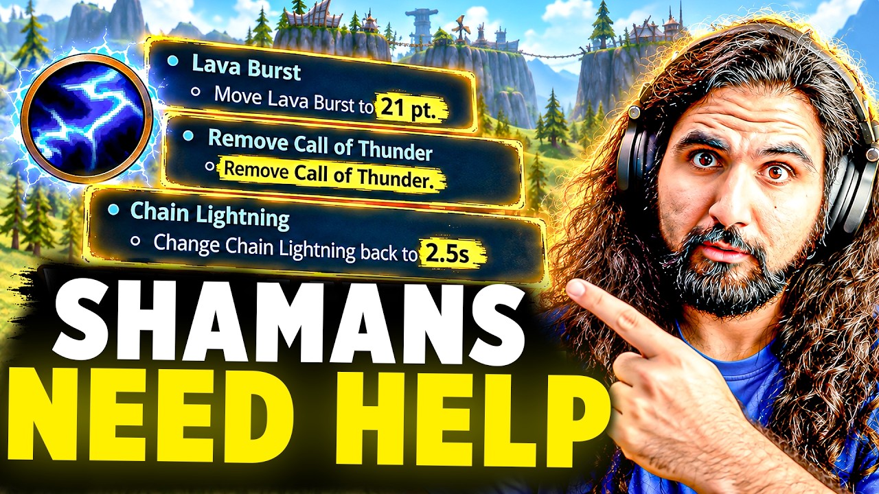 Blizzard, We NEED To Talk About Elemental Shaman...