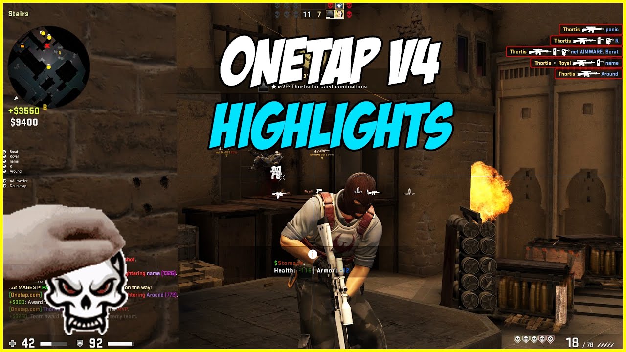 onetap v4 hvh highlights #7