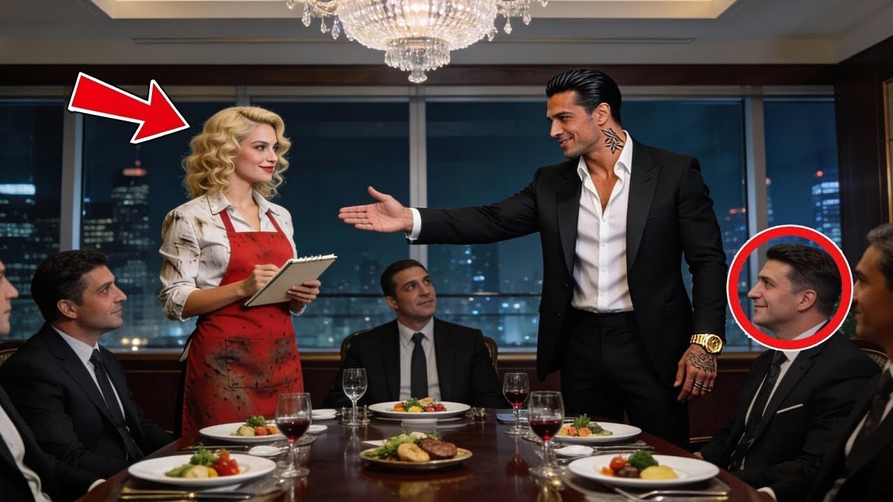 Le patron de la mafia humilie la serveuse parlant 7 langues... jusqu'à TROIS mots qui le figent