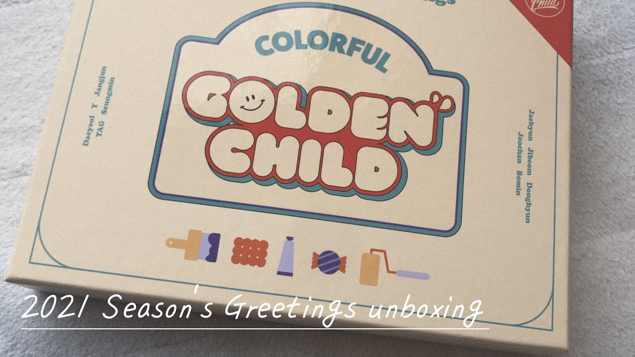 unboxing】Golden Child 2021 Season's Greetings 開封 - YouTube