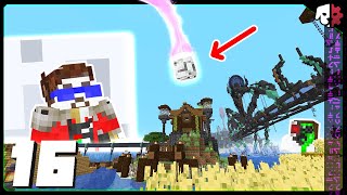 A MOON ROCK SMASHED OUR BASE! | HermitCraft 8 | Ep 16