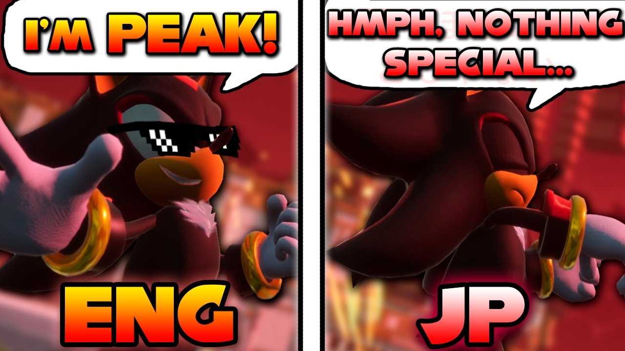 Sonic Racing: Crossworlds - ENG vs JP (Victory Screens) (w/ subs)