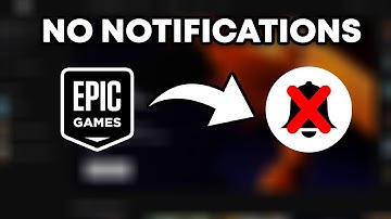 How To Turn Off Notifications In Epic Games Launcher | Quick & Easy