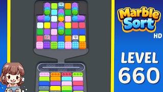 Marble Sort Level 660 Solution Walkthrough
