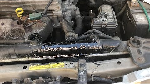 Using jb weld on cracked radiator