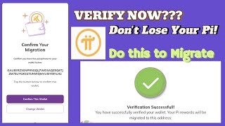 Verify Your Pi Wallet Now? Safeguard Your Pi Migration