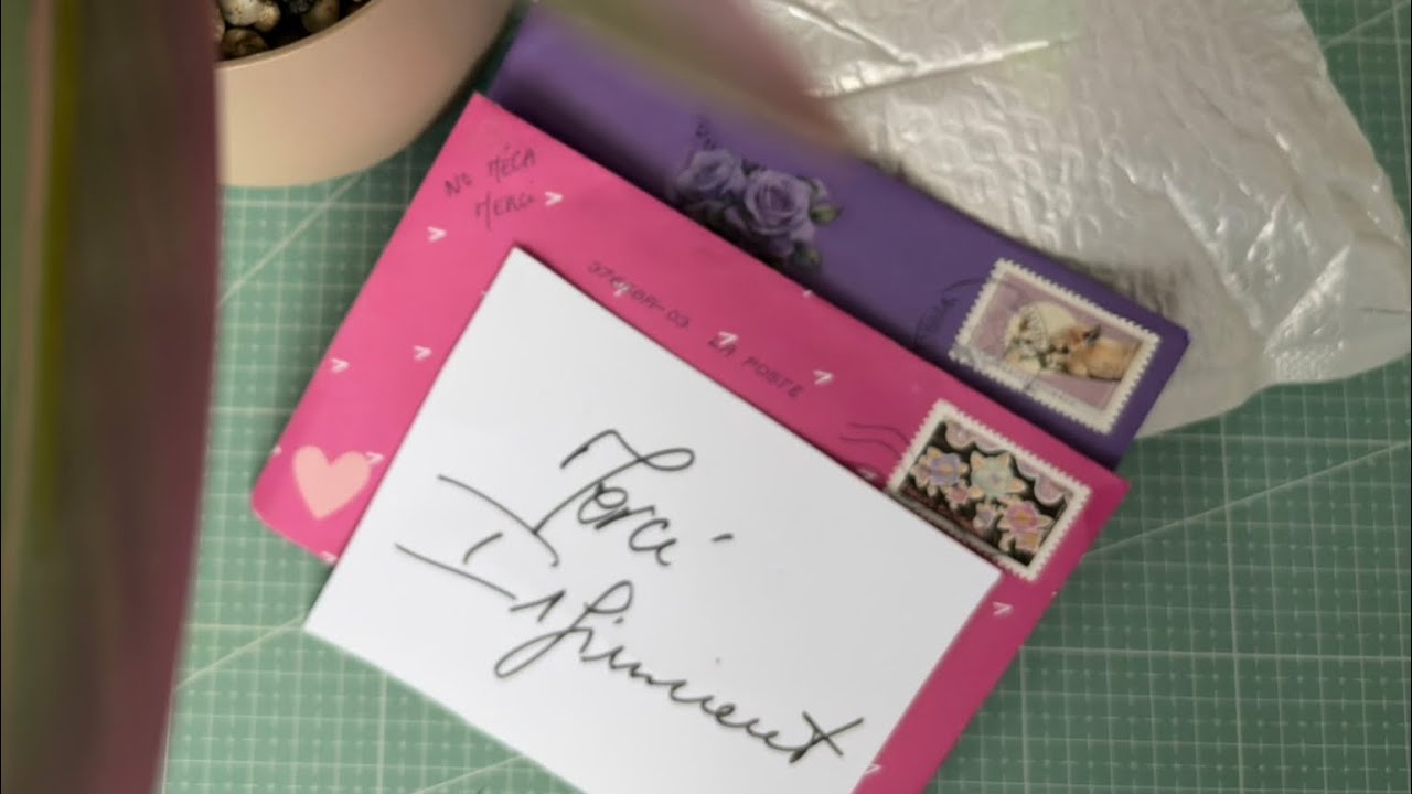 Des merveilles pour mon anniversaire MERCI Les filles #anniversary #cartes #bonheur 