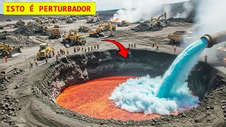 A Islândia Levou o Oceano Até um Vulcão em Erupção — e o que Aconteceu Depois Foi Inacreditável