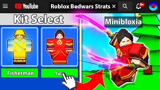 I Tested THE BEST YOUTUBE STRATEGIES in Roblox BedWars!
