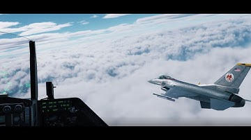 DCS - F-16C Combat Training & IMC Nav (TACAN & ILS)
