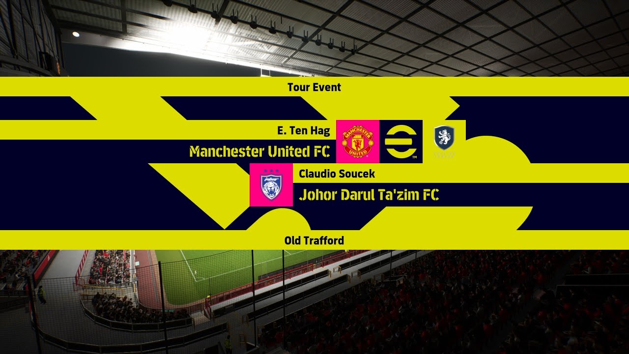 eFootball 2023 English League Tour Event Manchester United vs Johor