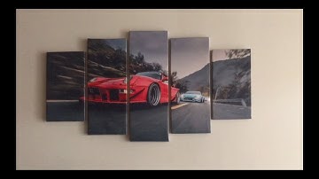 Building canvas picture frames Part 1 (step by step guide)