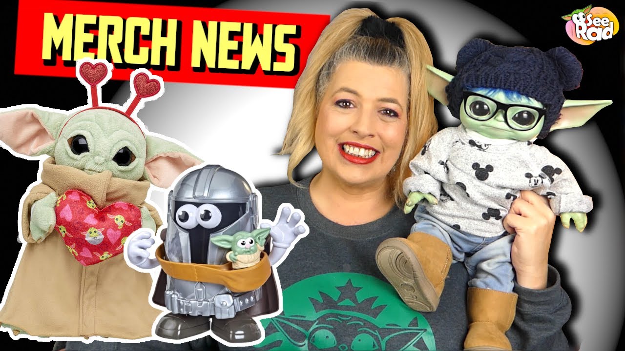 GROGU (Baby Yoda) MERCH NEWS - Build-A-Bear Valentine's & Hasbro THE YAMDALORIAN With THE TOT