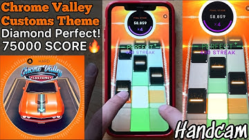 [Beatstar] Chrome Valley Customs Theme HARD DIAMOND PERFECT 75000 Handcam