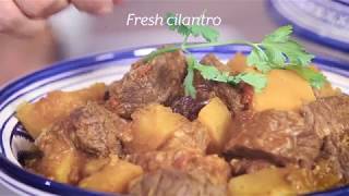 Beef Tajine with dates and pumpkin