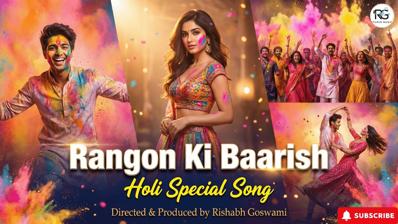 Holi Special Song - RANGON KI BAARISH | Holi Song | New holi song | Holi 2026