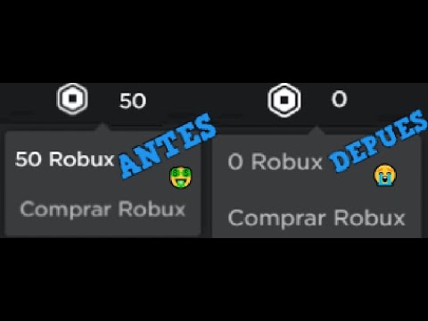 Me Robaron 50 Robux Explicacion Youtube - que comprarse con 50 robux