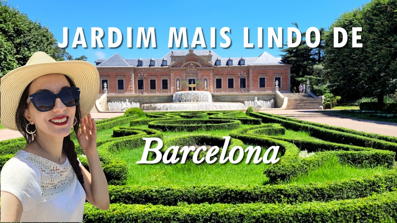 Jardim de Joan Maragall de Montjüic. Um dos mais lindos da cidade│TURISMO em BARCELONA