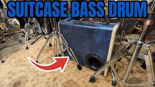 A SUITCASE for a BASS DRUM?