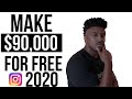 How To Make $90,000 Per Year On Instagram For Free | Instagram Marketing 2020
