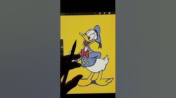 Drawing Donald Duck in Procreate – Disney Fan Art Shorts | Procreate #donaldduck #disney #art