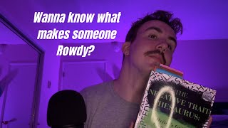 ASMR Reading - The Negative Traits Thesaurus 😈