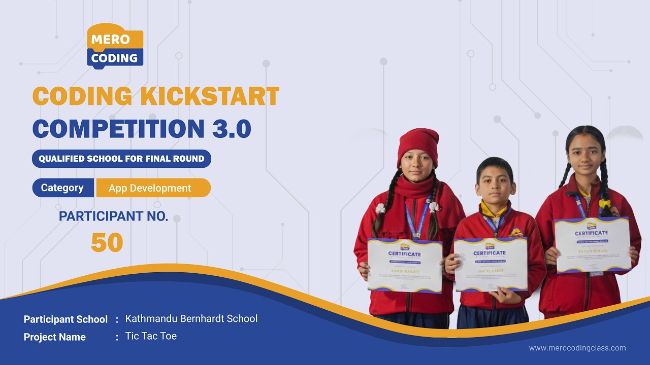 Mero Coding Class | Coding Kickstart 3.0 | Kathmandu Bernhardt School ...