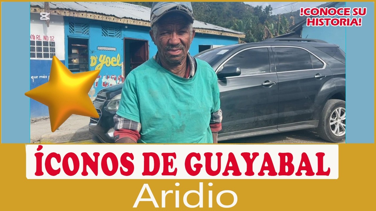 ARIDIO 🤎🥲 Hombre tranquilo, caminante imparable de Guayabal. | Iconos de Guayabal Azua