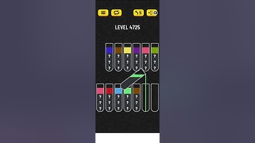 water sort puzzle level 4725