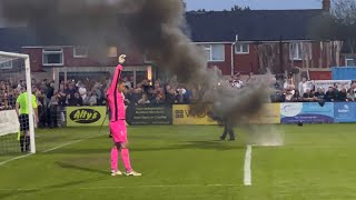 Mass PITCH INVASION As Chorley FC Reach The NLN Play Off Semi Finals!