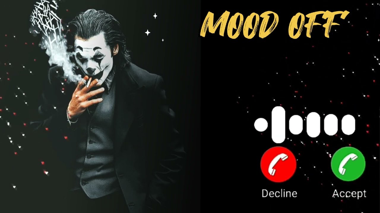 Mood of ringtone||joker mood of video ||Ringtone music video