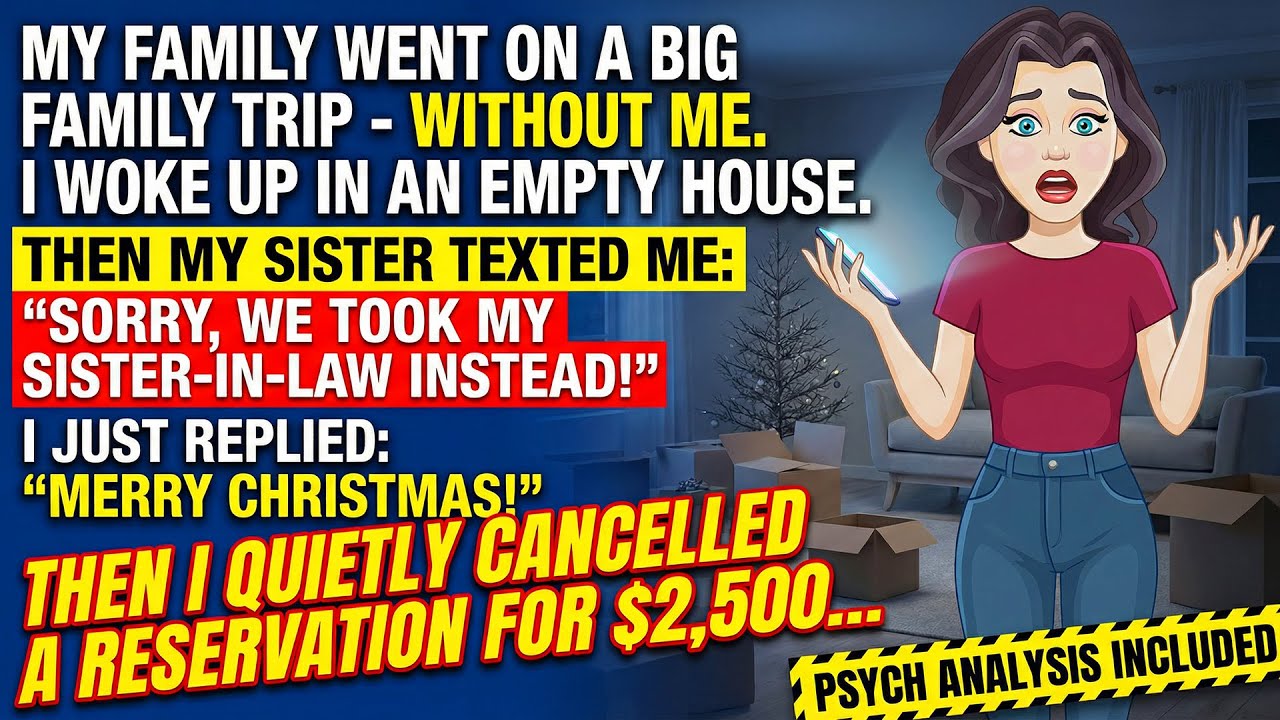 My family went on a family trip without me | Educational Analysis