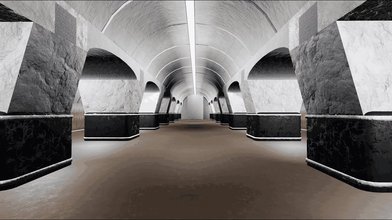 Киевское метро в роблокс. Поездка по сырецко-печерской линии Сырец - Лукьяновская