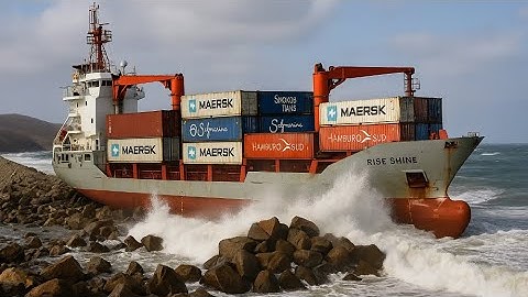 They Crashed Into Rocks, Ep 5 ! Biggest Ship Collisions and Mistakes Caught On Camera