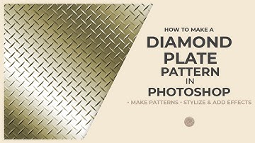 Diamond Plate Photoshop Pattern Tutorial