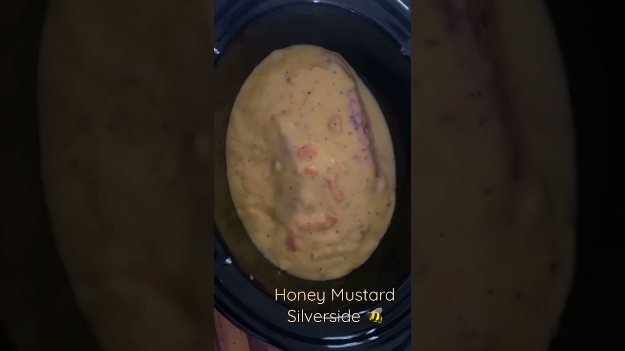 Slow Cooked Honey Mustard Silverside