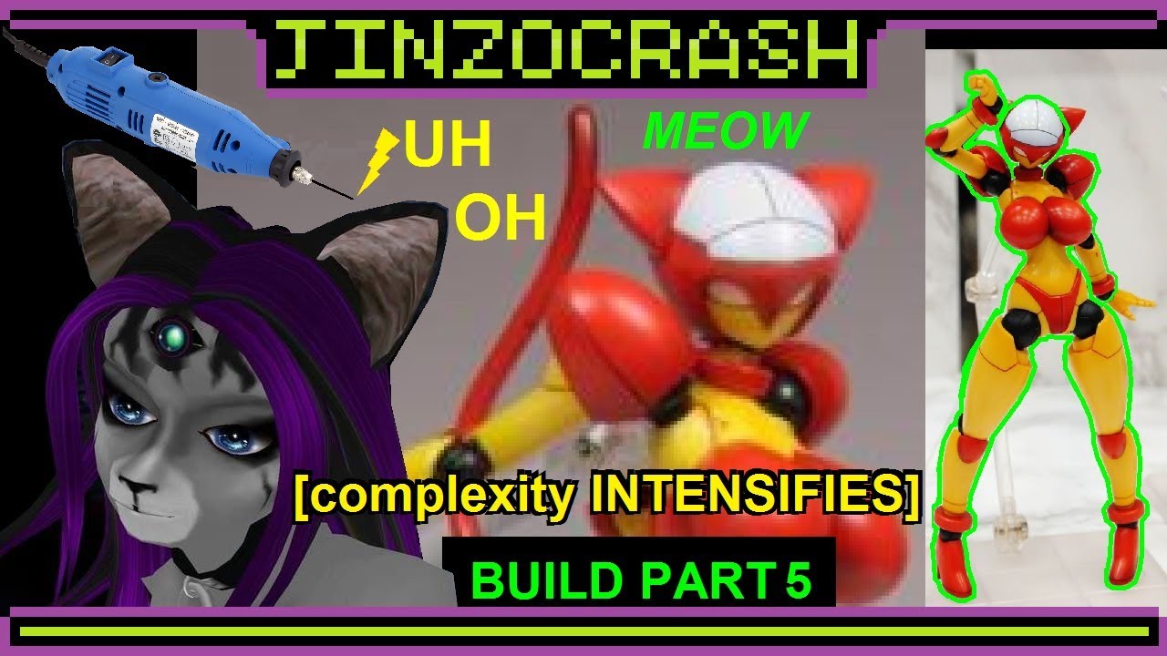 BUILD. Part 5. Aphrodite A Polynian kitty girl. COMPLEXITY INTENSIFIES.