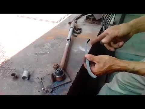Video Cách uốn vòng sắt đặc The way to bend iron - youtube