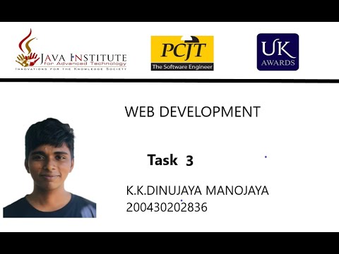 Web Programming || Task 3