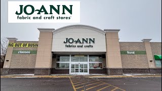 Abandoned Jo-Ann Fabrics and craft - Wi Dells Wi